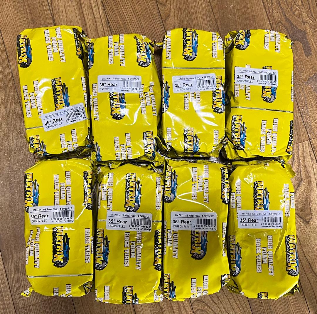 イタリア　マトリックス製　1/8GPレーシング　ホイール付タイヤ　29個　新品