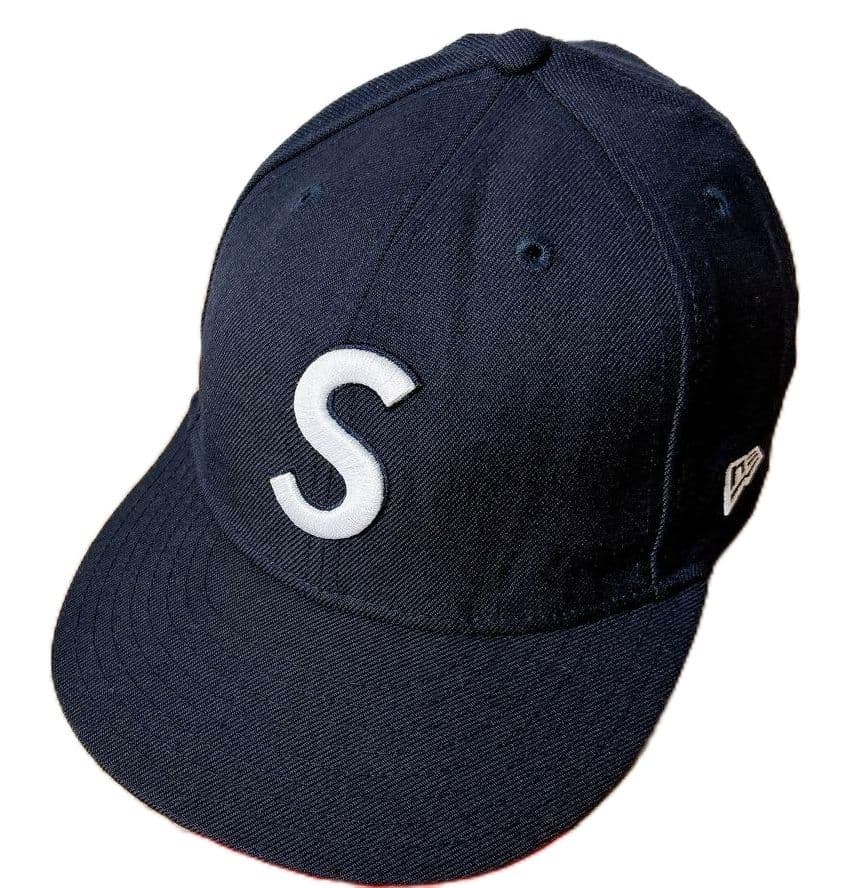 オールドSupreme NEWERA Sロゴ キャップ