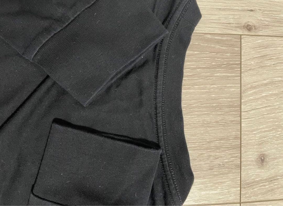 DIESEL ブラック 長袖Tシャツ