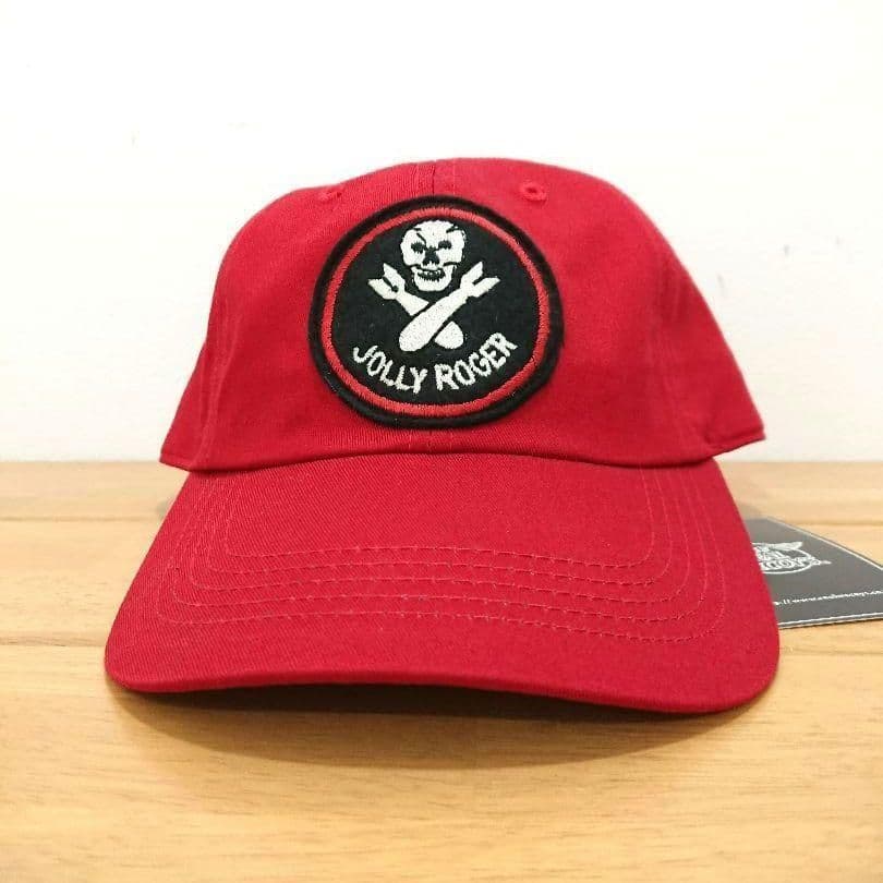 ザリアルマッコイズ BASEBALL CAP JOLLY ROGER RED