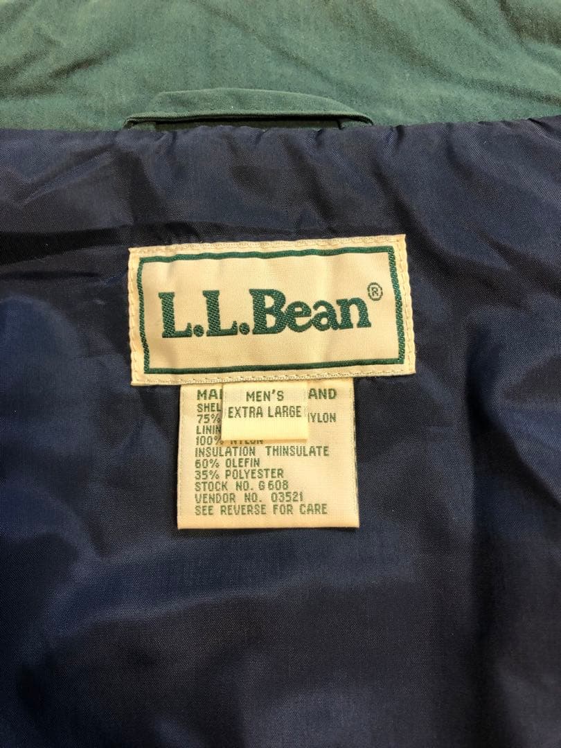 L.L.Beanベスト 700fill thinsulate