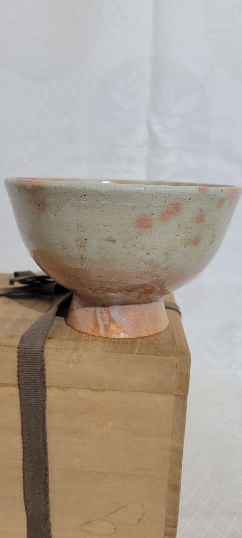 茶道具　時代物　萩焼　御本手写し　お茶碗　骨董品、美術品