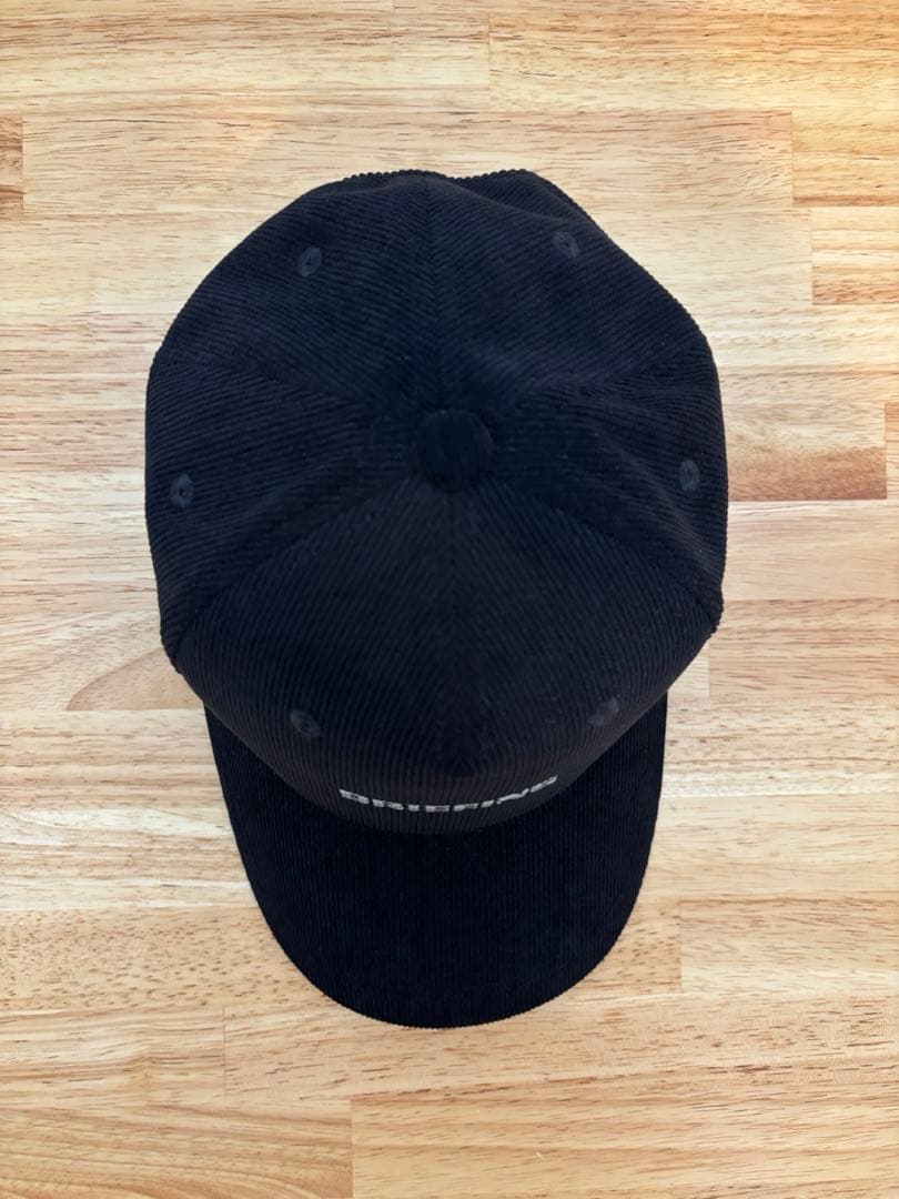 BRIEFING CORDUROY CAP ブラック