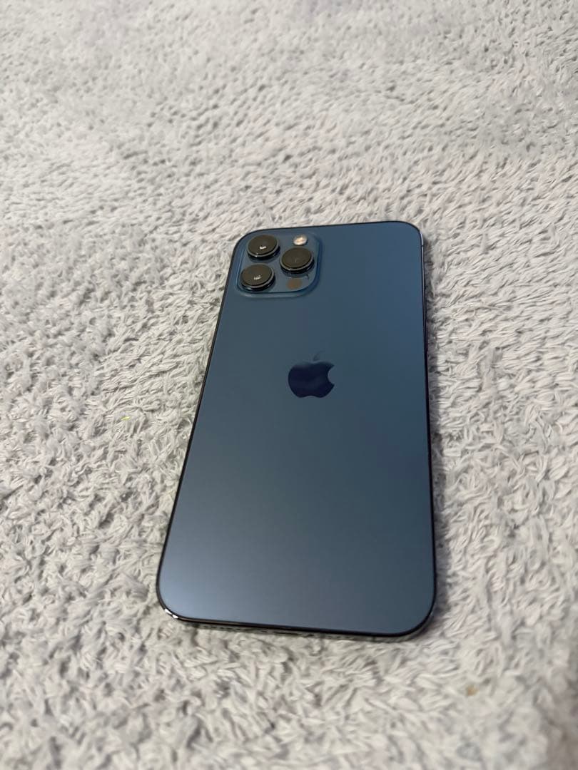 値下げ　Apple iPhone 12 Pro max パシフィックブルー 本体
