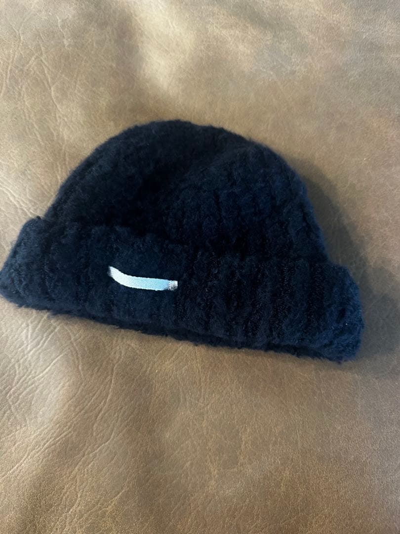 KEI Maison Kinema ブラック ニットキャップ