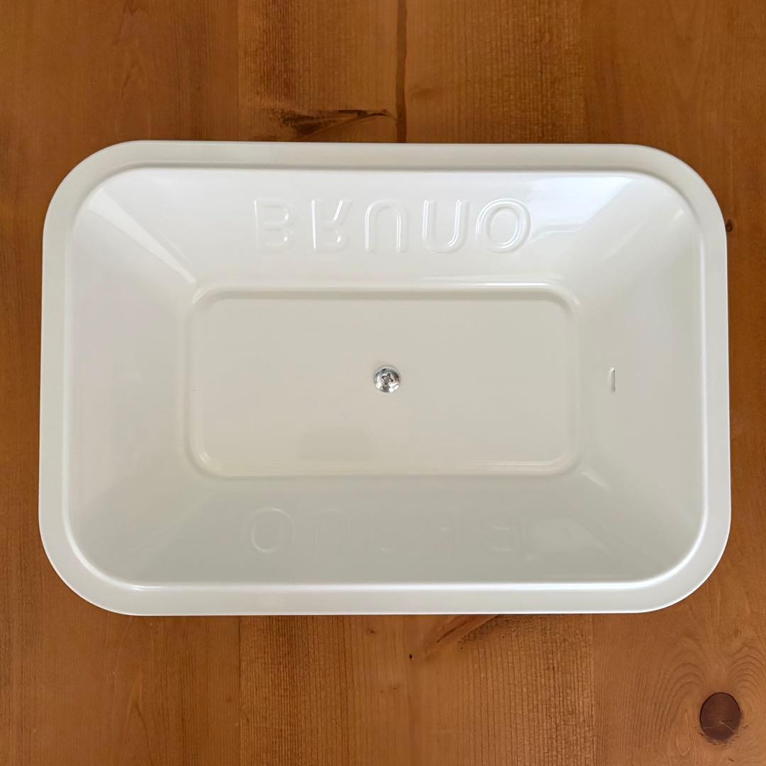 BRUNO コンパクトホットプレート ホワイト 箱付き