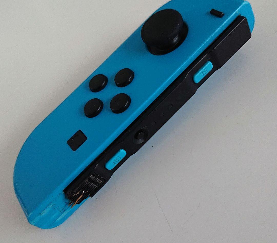 お値下げ済「ジャンク品」Nintendo Switch 本体 青いジョイコン付き