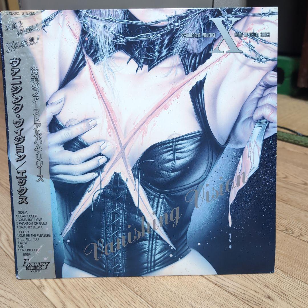X Vanishing Vision LP レコード