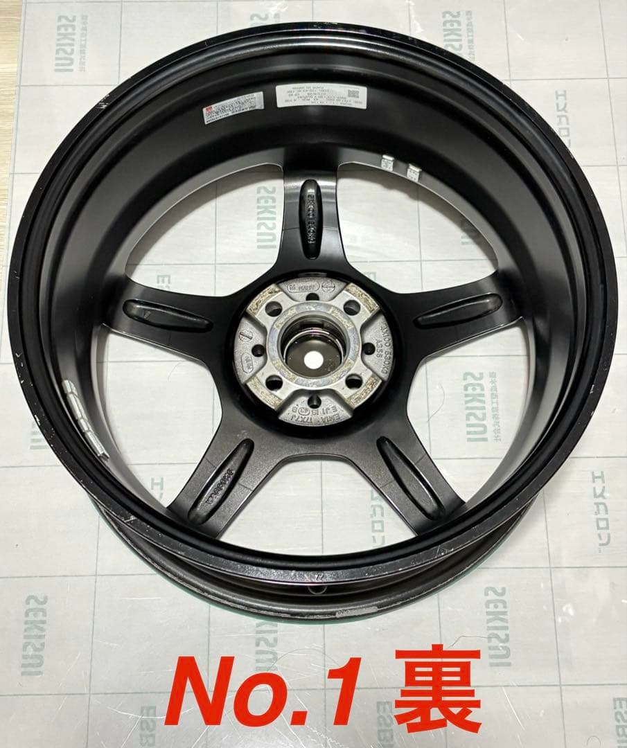 ヴィッツGR 17×7.0J 43 4 100 ワークエモーションT5R