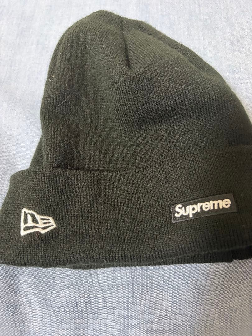 Supreme × New Era S Logo Beanie \"Black\"