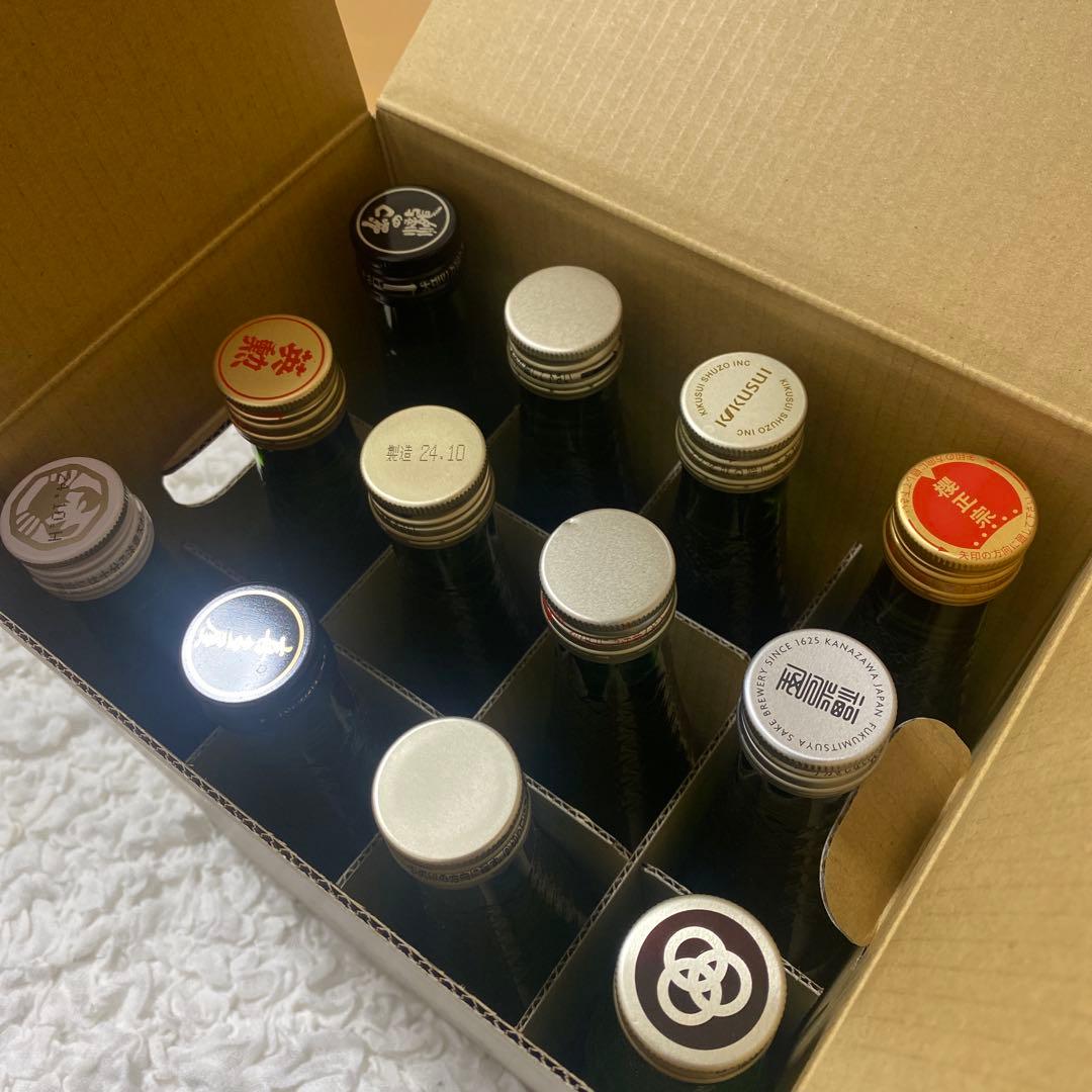 日本酒　飲み比べ　180ml 12本セット