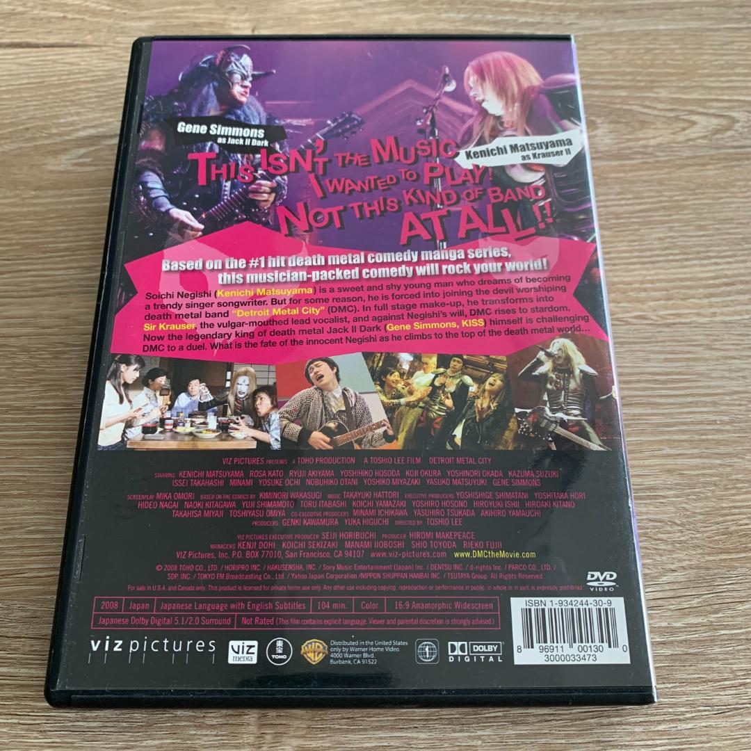 DETROIT L CITY、海外版！中古美品DVD