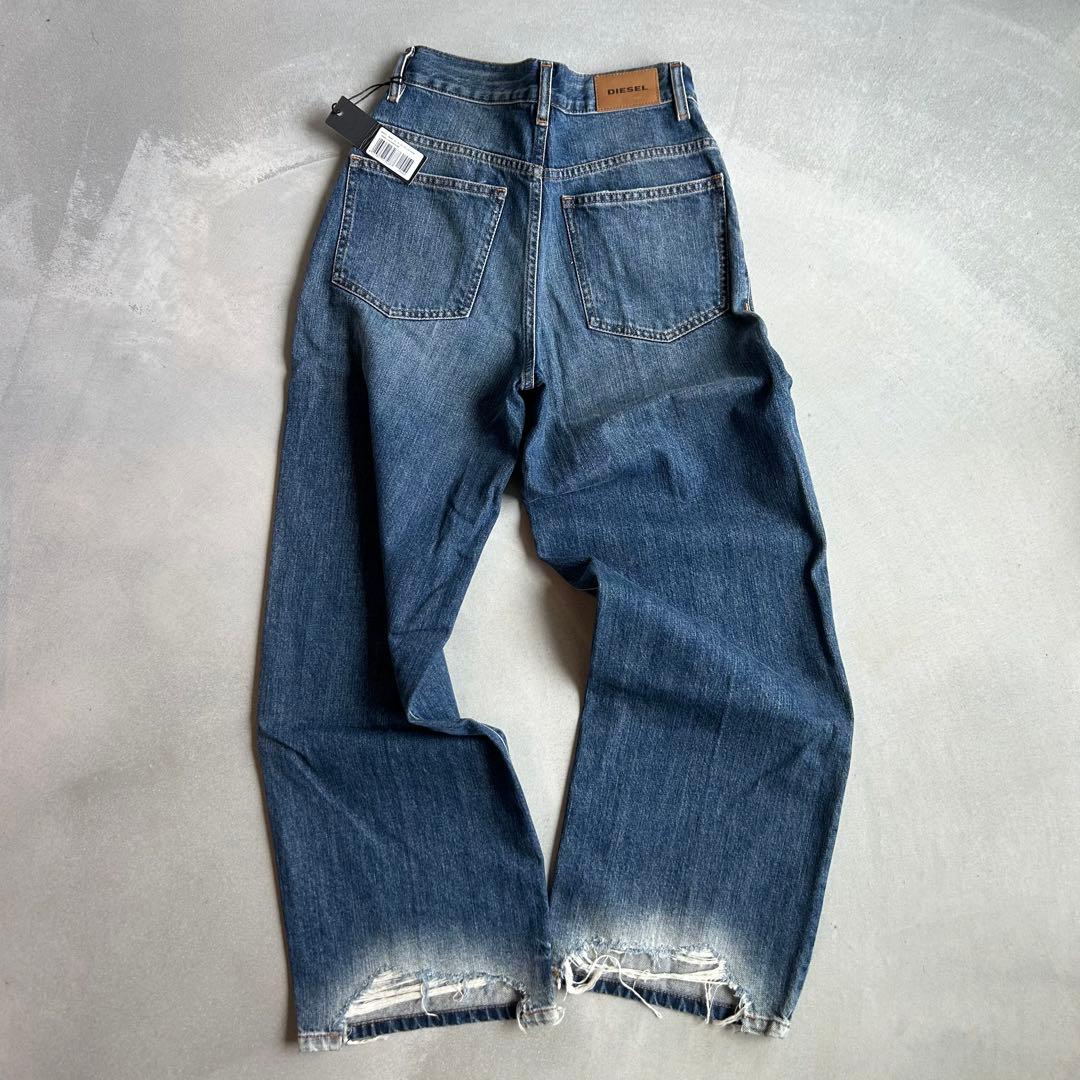 DIESEL WIDEE バギーパンツ　デニム　新品 W24L32