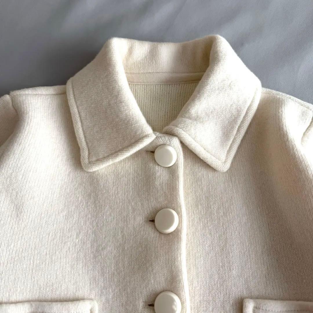 【25AW】 ルルウィルビー デュアルレイヤード ニットジャケット カーディガン