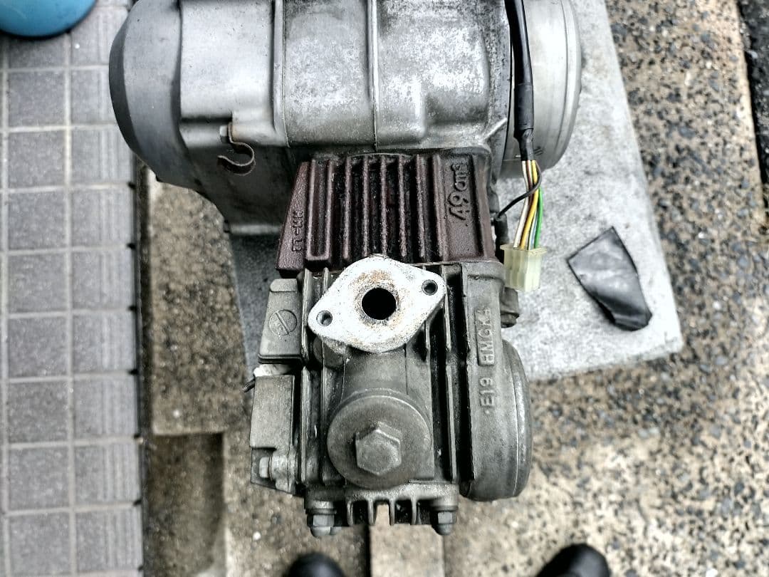 広島　ホンダスーパーカブ　エンジン