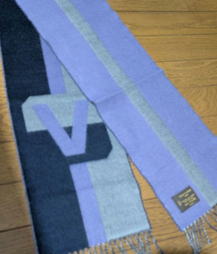 LOUISVUITTON　マフラー(ウール70％・カシミア30％)★
