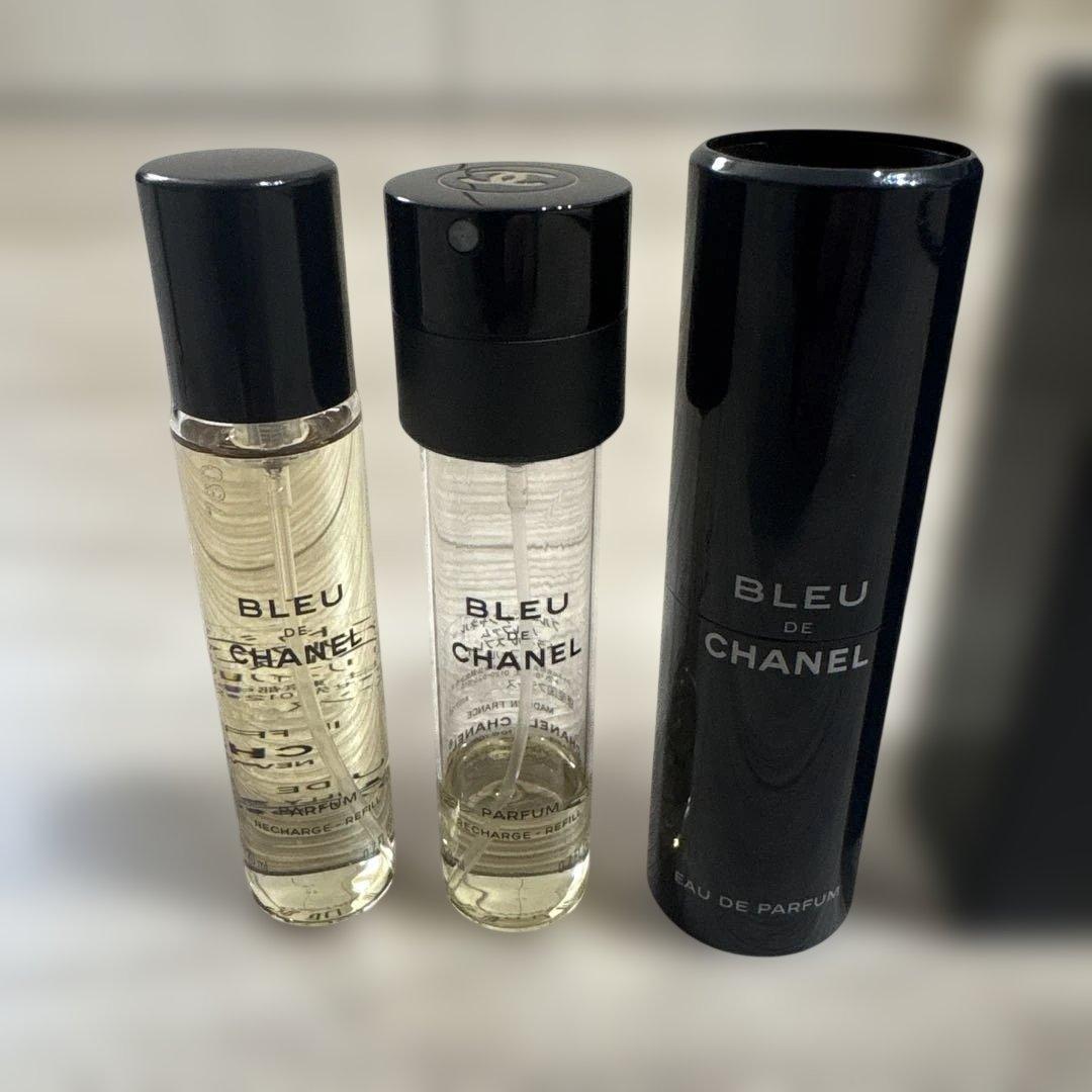 ブルードゥシャネル　パルファム　トラベルスプレイ　CHANEL 香水
