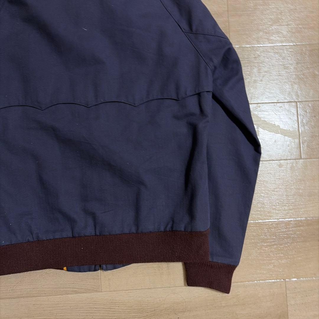 BARACUTA バラクータ スイングトップ ブルゾン ネイビー 34