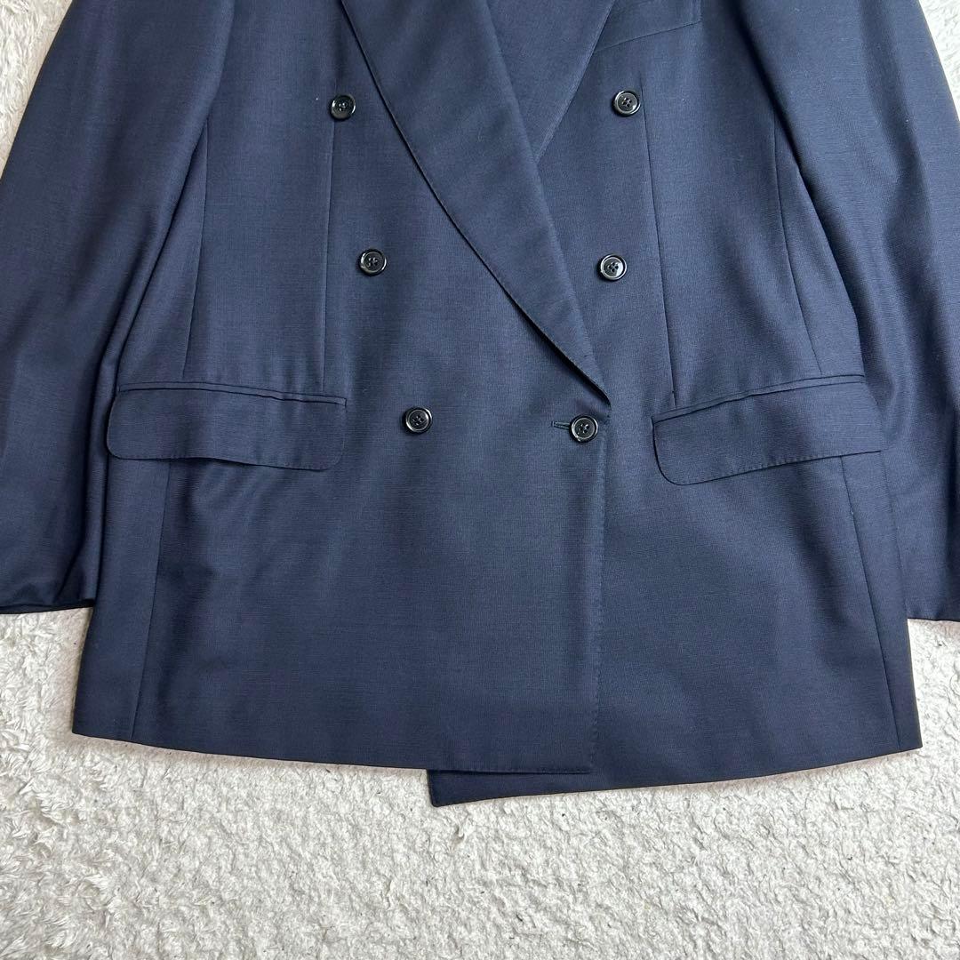 Ermenegildo zegna ゼニア ダブル テーラードジャケット 52