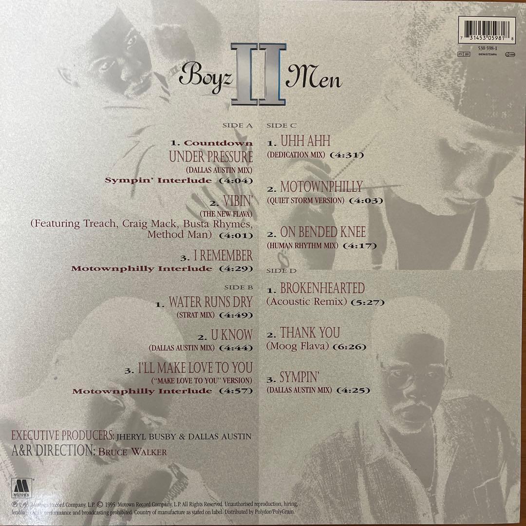 洋楽 90s R&B Boyz II Men The Remix Collection