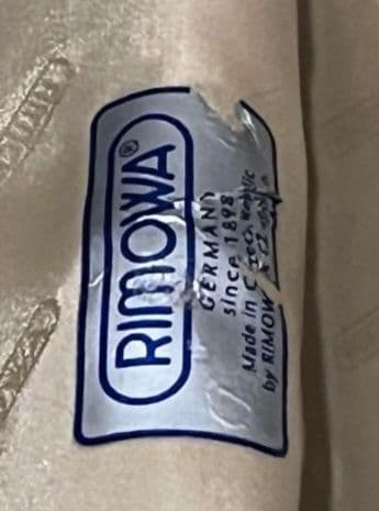 RIMOWAリモワ サルサデラックス（チョコレートブラウン）33㍑機内持込サイズ
