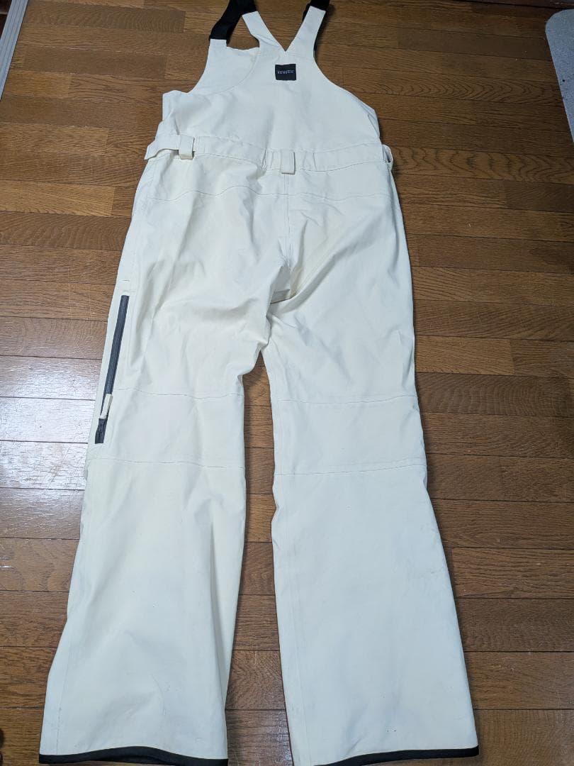 NOMADIK DAYZE コラボ スノーボード ビブパンツ Lサイズ クリーム
