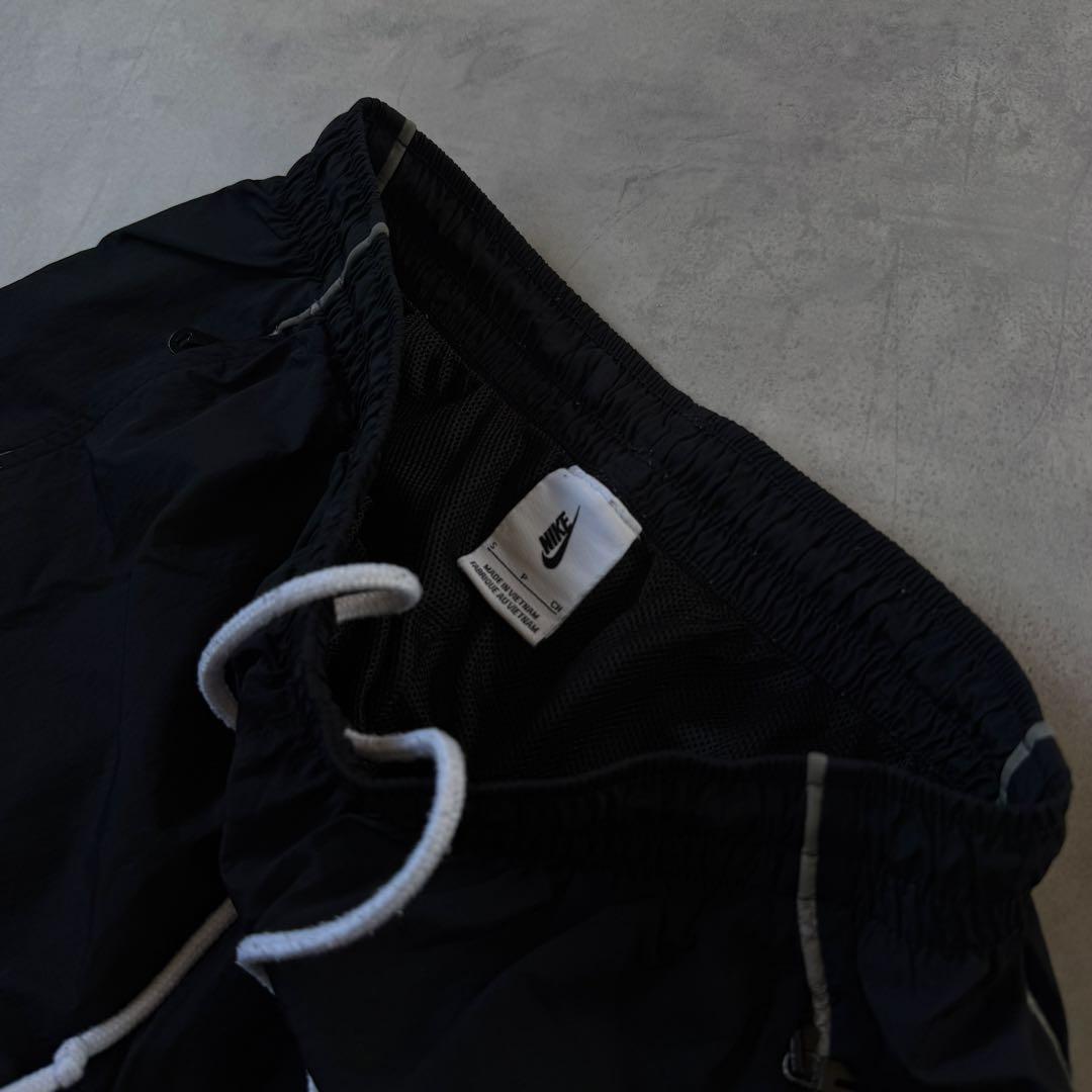 NIKE solo swoosh ブラック ホワイト トラックパンツ S