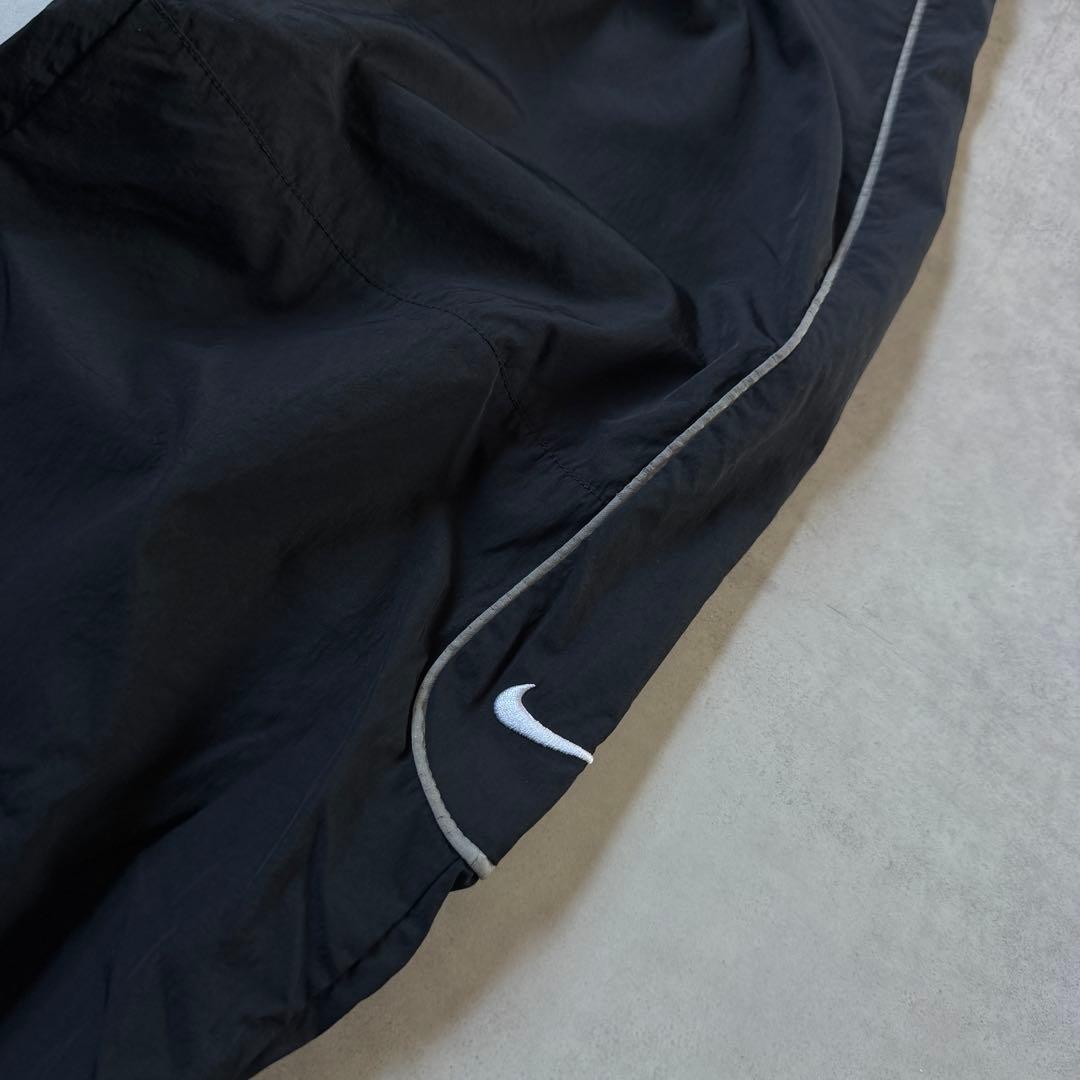 NIKE solo swoosh ブラック ホワイト トラックパンツ S