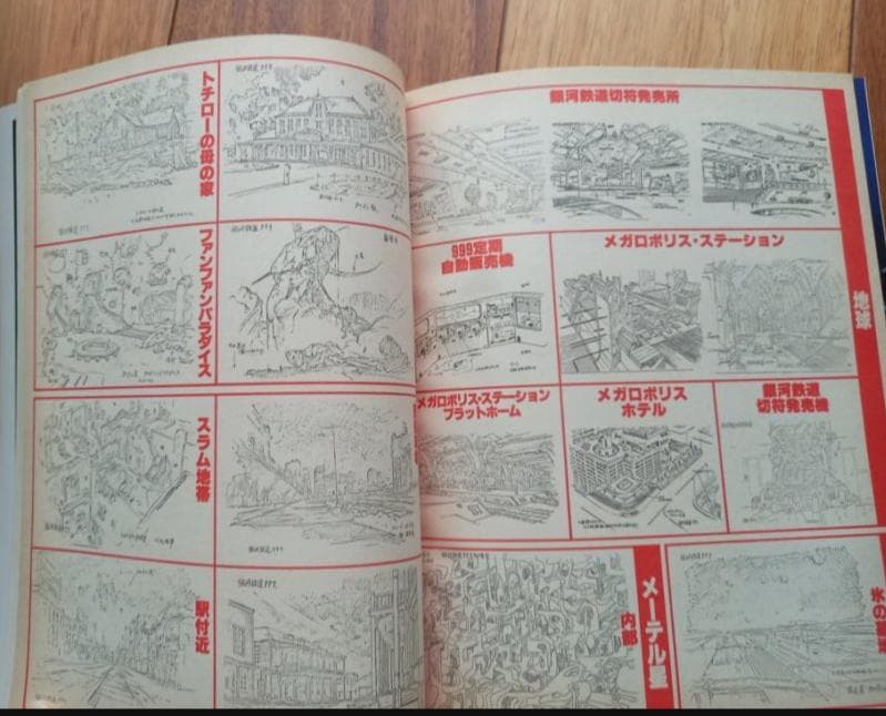 銀河鉄道999 アニメ画集　松本零士