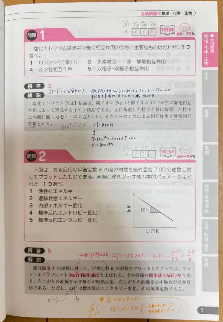 【3/31まで】回数別既出問題集98-110回