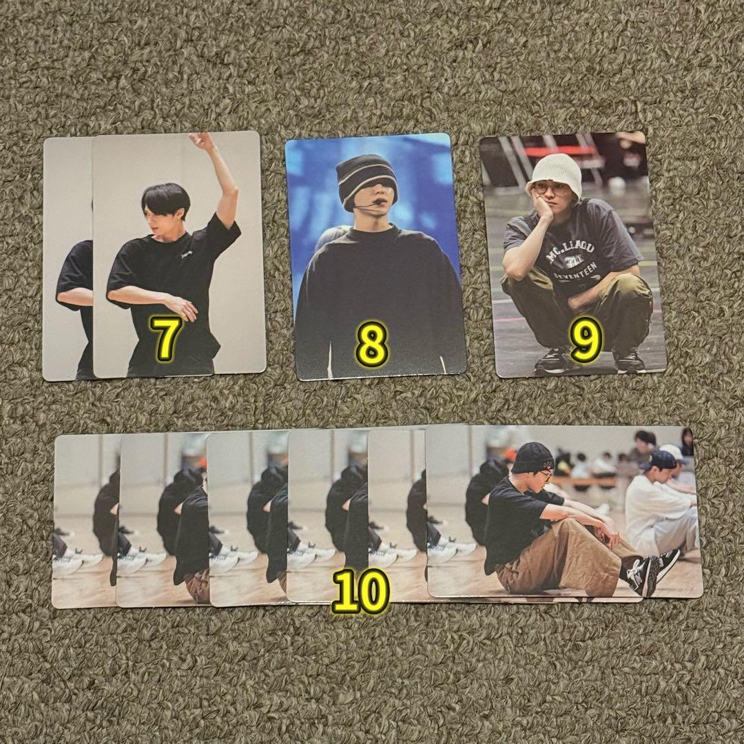 SEVENTEEN Follow 展示会 exhibitionトレカ