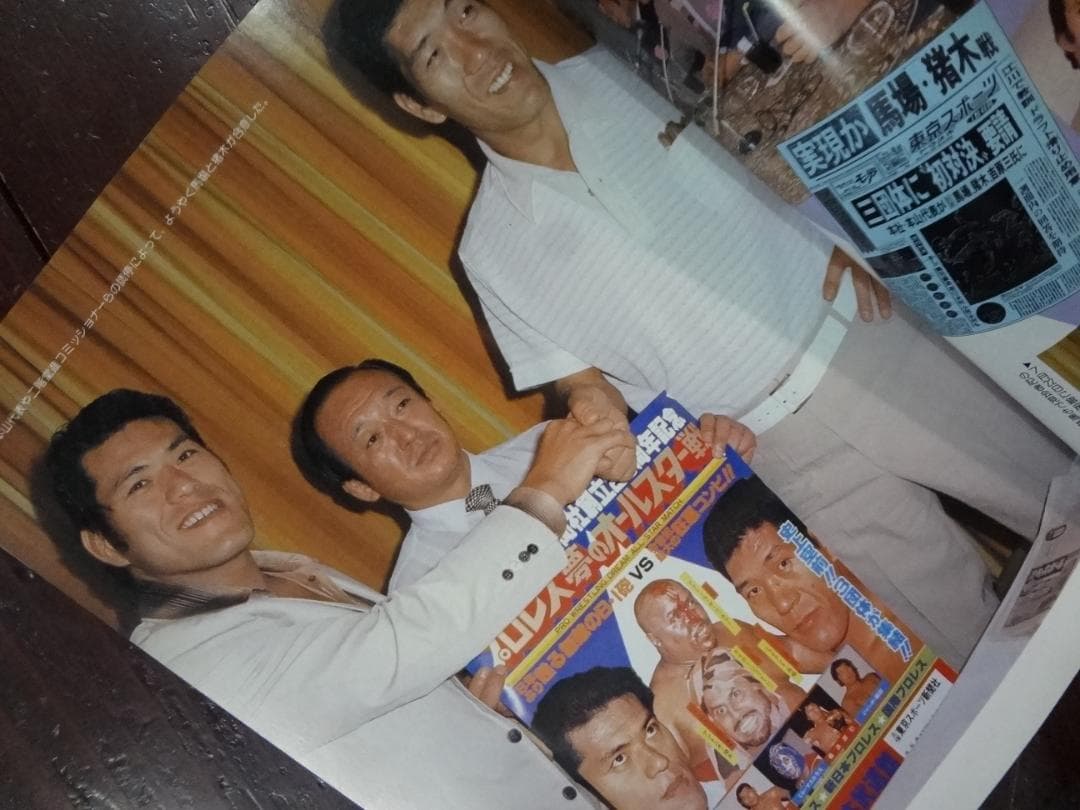 プロレス夢のオールスター戦　増刊号３巻セット