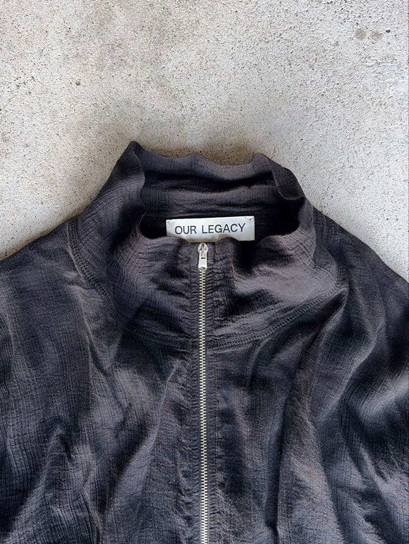 ジャケット・アウター ss22 Our Legacy SHRUNKEN FULLZIP POLO 46