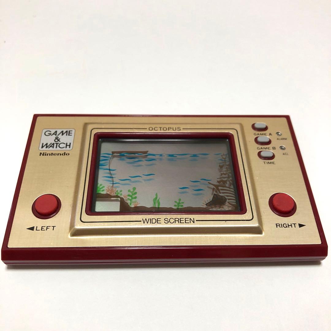 ゲームウォッチ　オクトパス