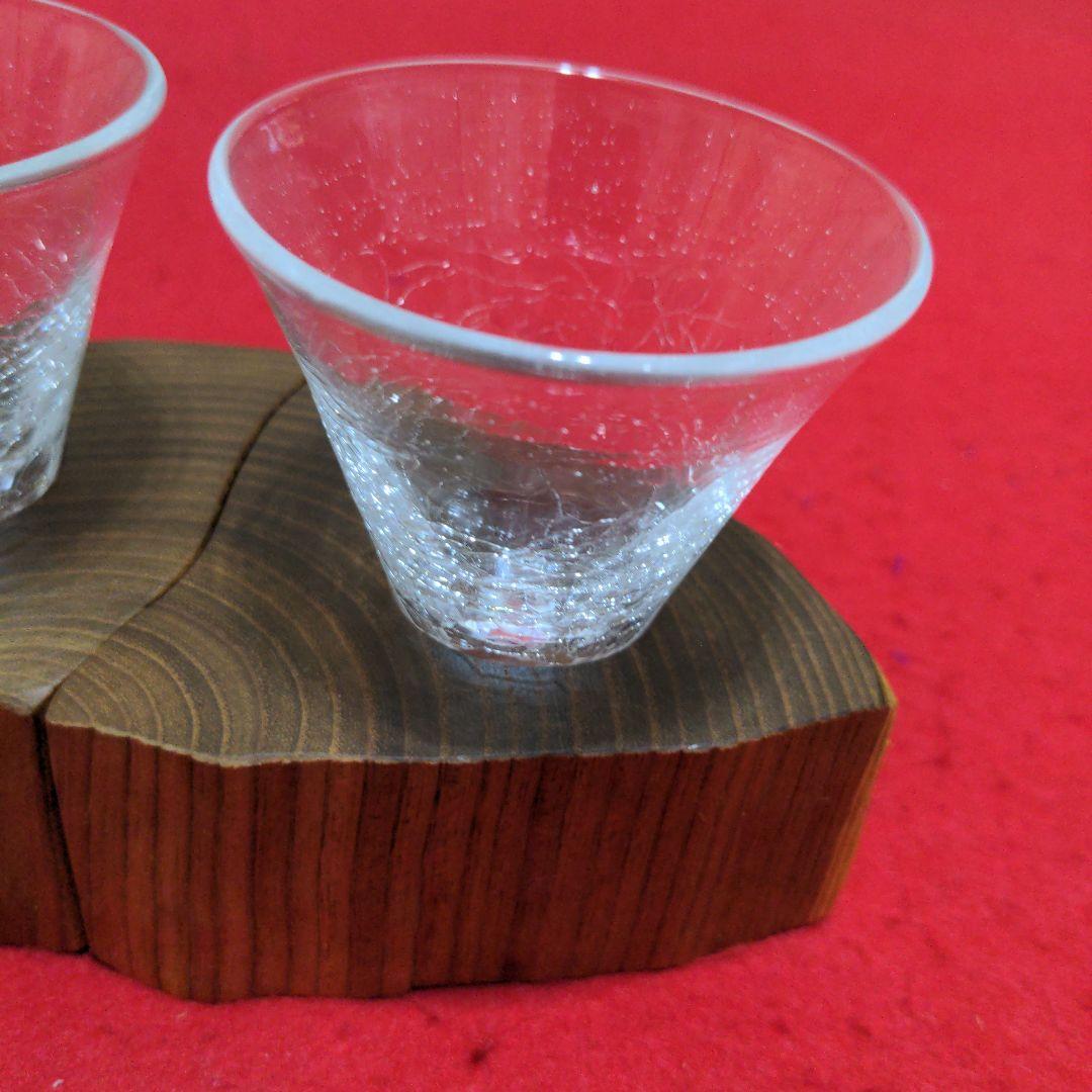 旭川クラフト JUNCOBO 淳工房 木Glass 木グラス ヒビ エンジュ