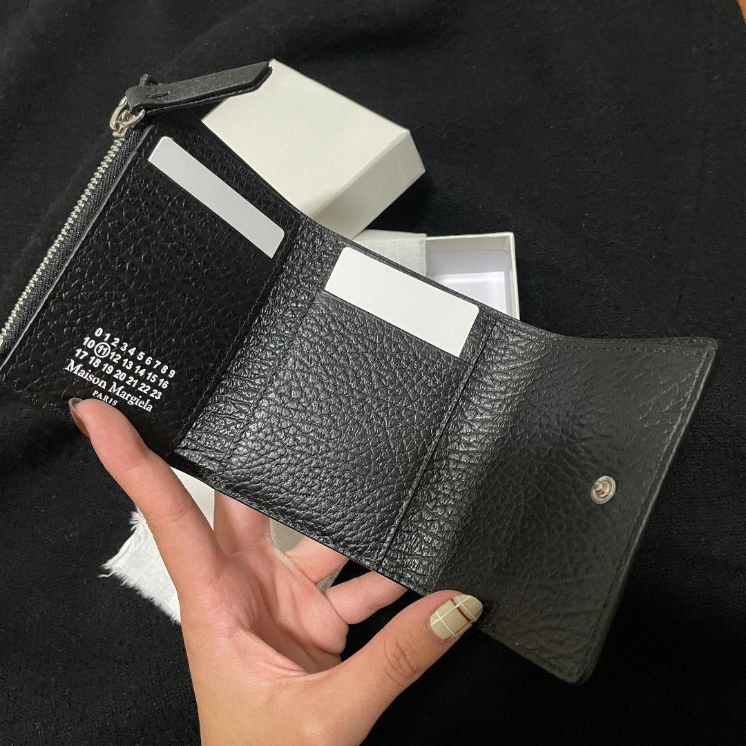 れん&あおくんママ様 三つ折り財布 グレインレザー 財布