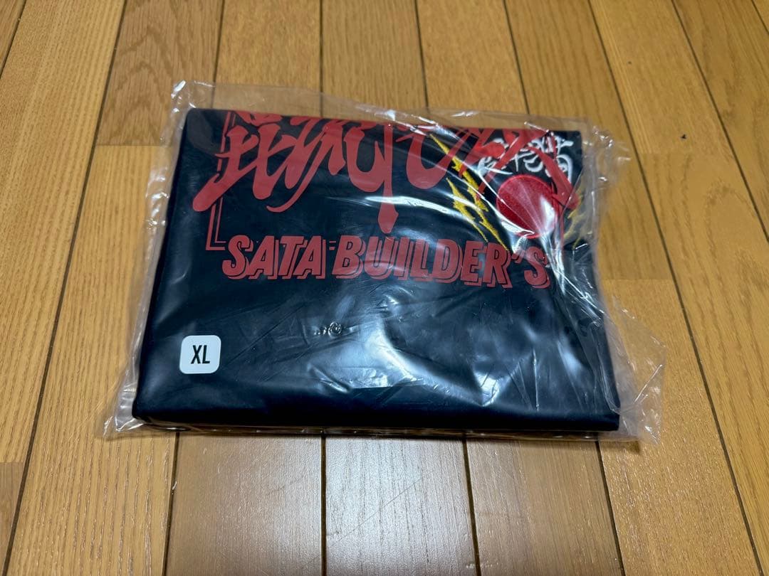 ヒカル　SATA builder'sブラック Tシャツ XL 酔猫