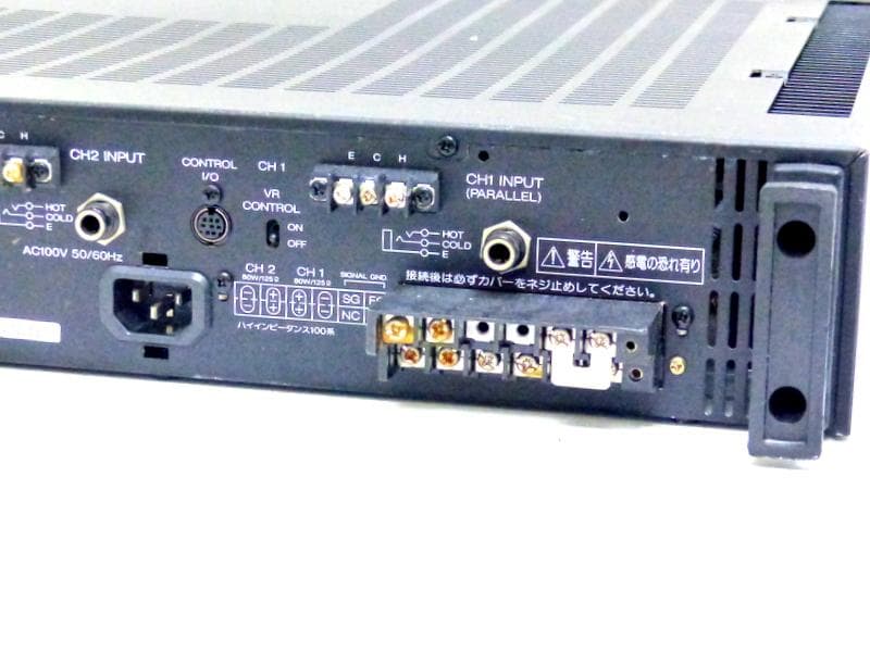 【1875】 TOA P-80DH DUAL POWER AMPLIFIER