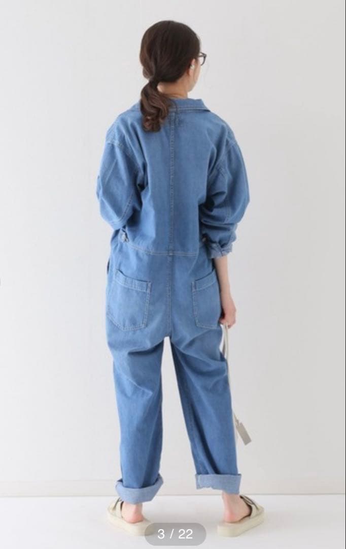 美品✨ ジャーナル スタンダード レリューム デニムワークオーバーオール