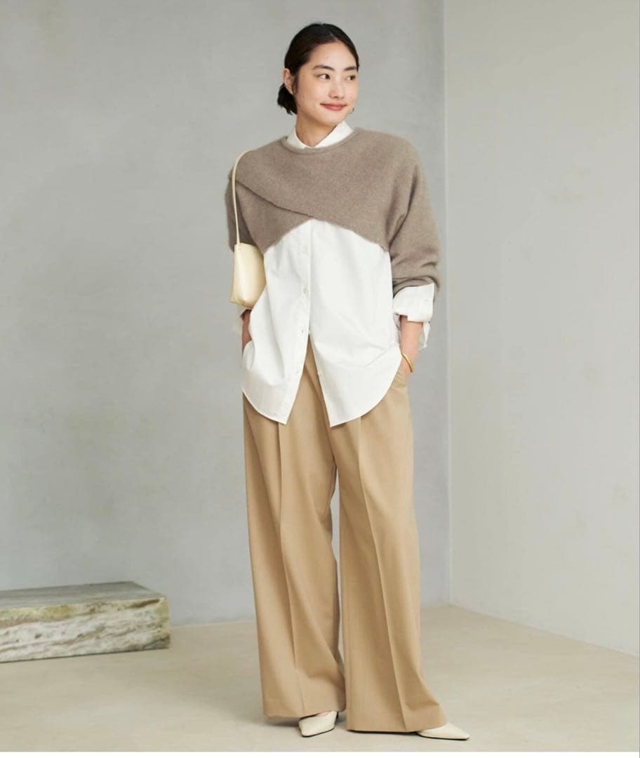 Plage ENRICA エンリカ SLEEVE CAPE ニット