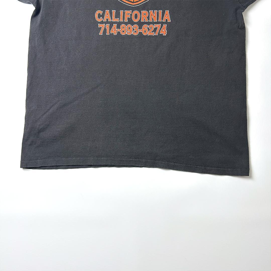 ハーレーダビッドソン Tシャツ XXL usa製 イーグル エンブレム シングル