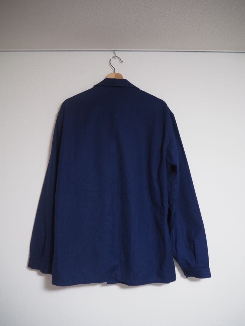 フランス軍 60s OD FLERS ワーク ジャケット コットン モールスキン