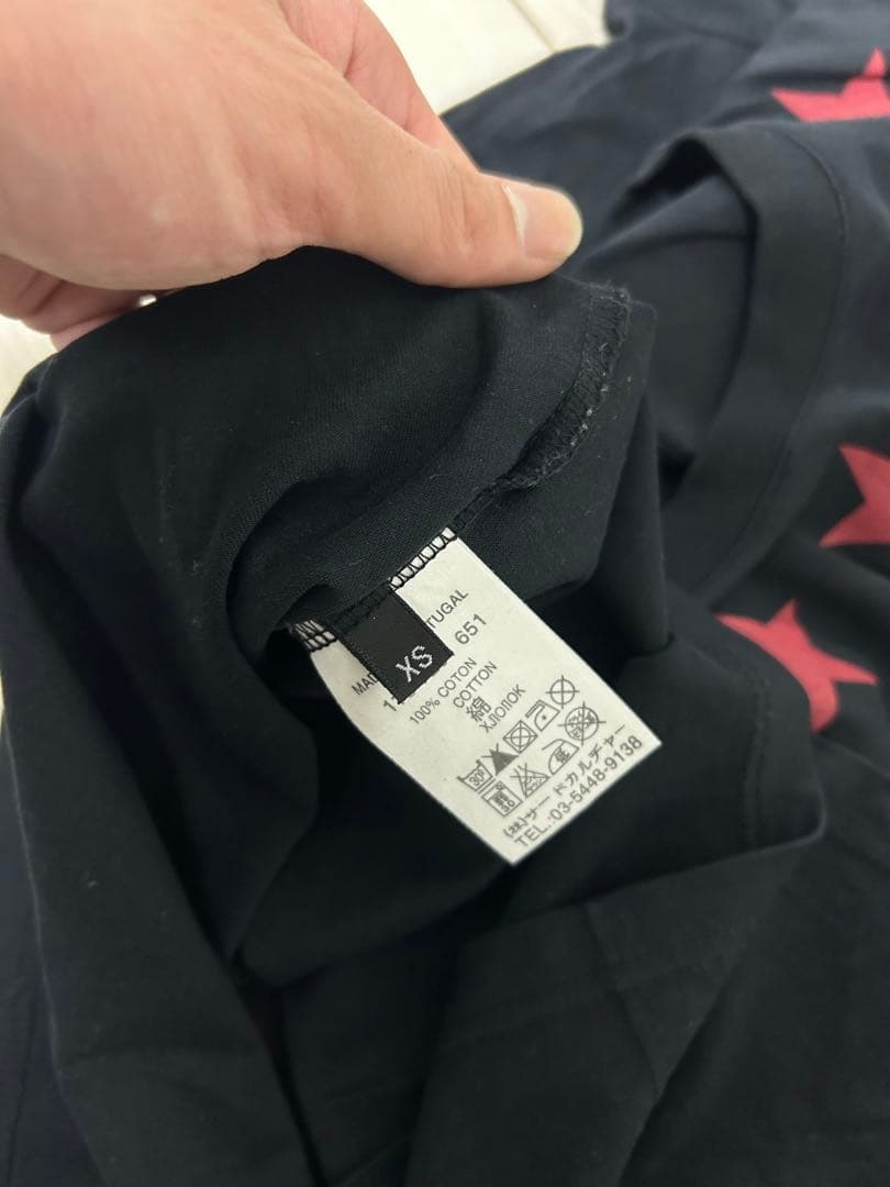 Givenchy star Tシャツ size xs