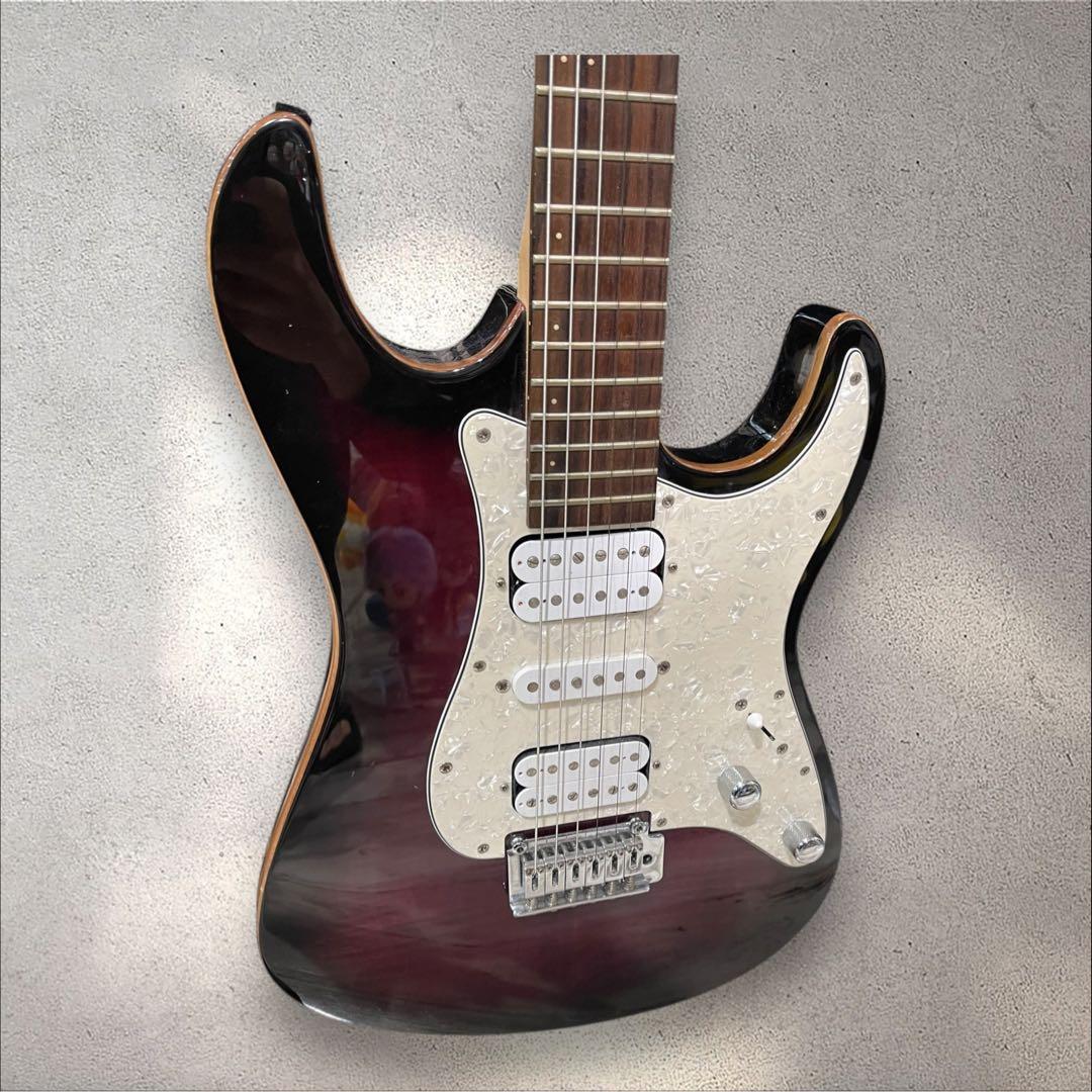 Mavis MST-600 エレキギターメイプルレッド　149