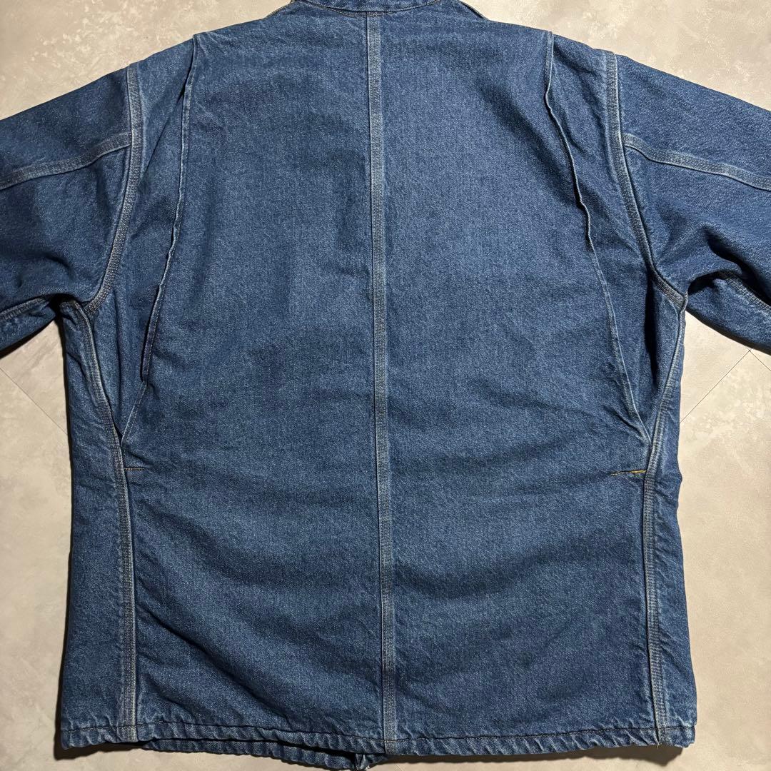 美品 カーハート carhartt デニム カバーオール　チョアコート　USA製