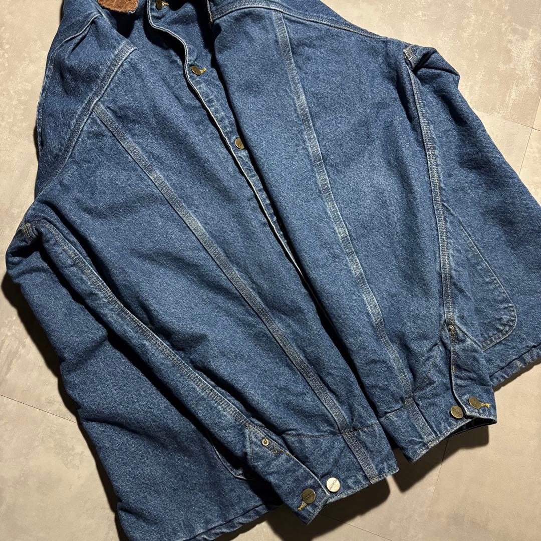 美品 カーハート carhartt デニム カバーオール　チョアコート　USA製