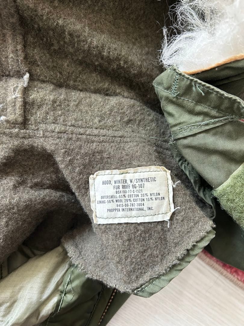 m65 fishtail parka モッズコート　オリジナル　フルセット