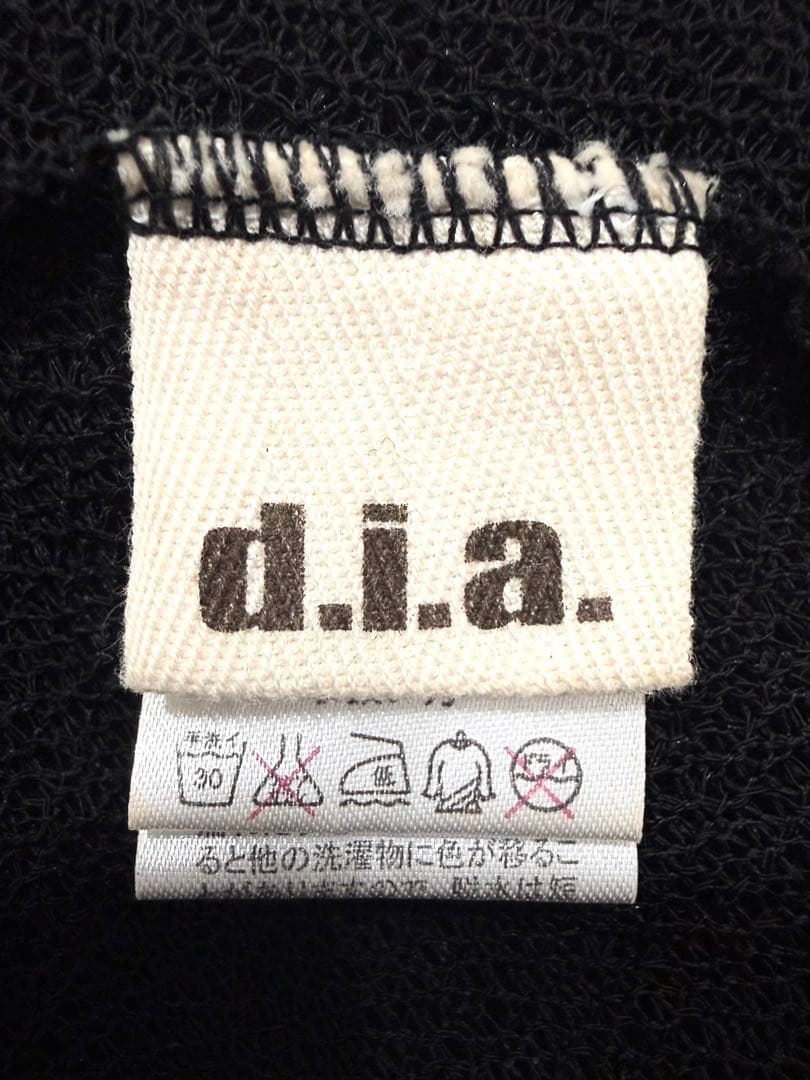 元祖 当時物 平成 00s d.i.a. ダイヤ チャーム カーディガン