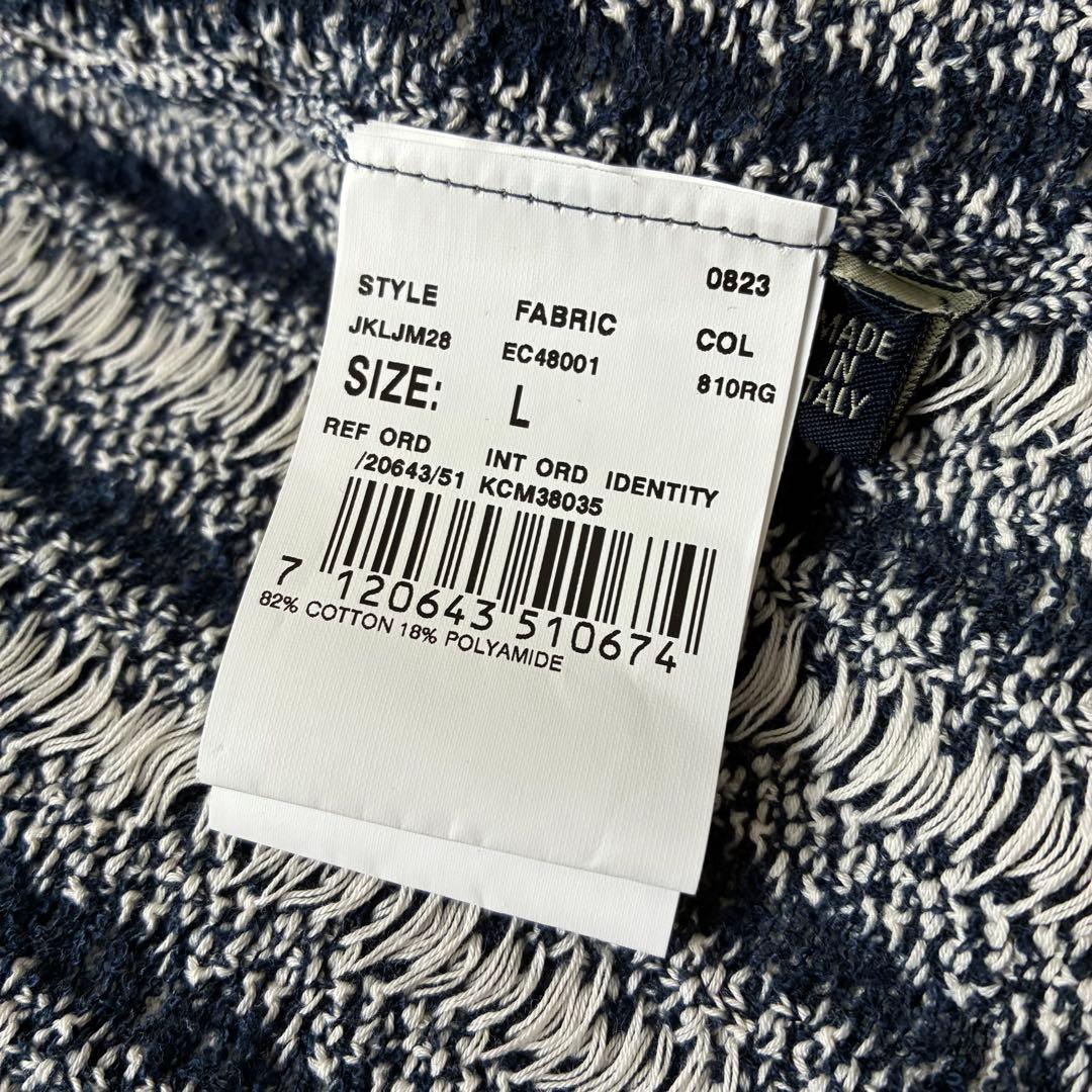 【至高の逸品】LARDINI ラルディーニ 高級ニットテーラードジャケット