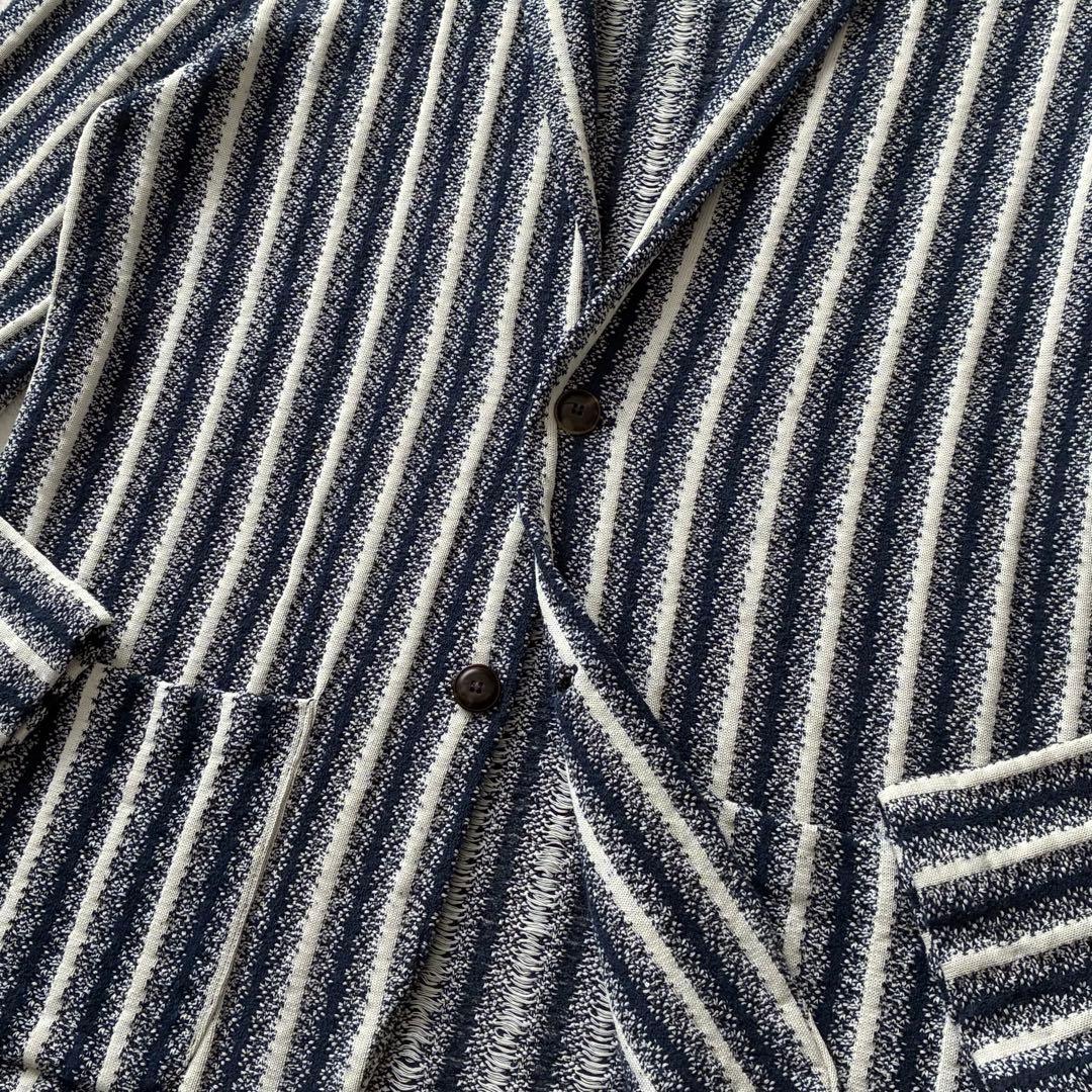 【至高の逸品】LARDINI ラルディーニ 高級ニットテーラードジャケット